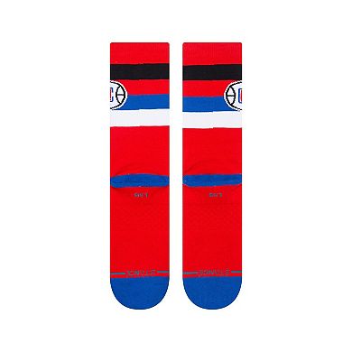 Stance LA Clippers Stripe Crew Socks