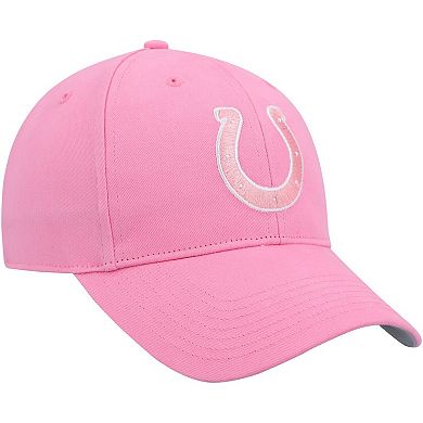 Girls Youth '47 Pink Indianapolis Colts Rose MVP Adjustable Hat