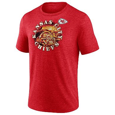 Men's Fanatics Branded Heathered Red Kansas City Chiefs Sporting Chance T-Shirt