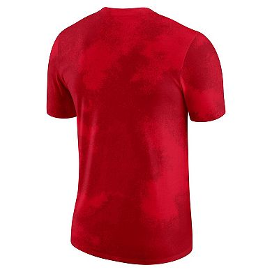 Men's Nike Red Georgia Bulldogs Team Stack T-Shirt