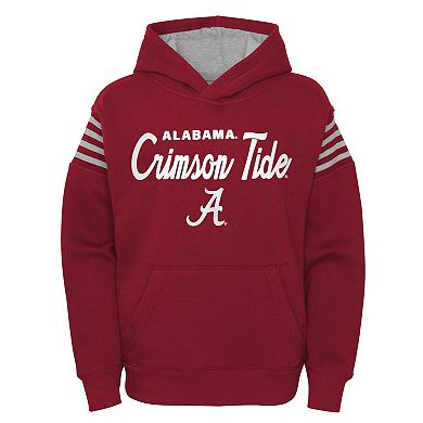 Youth Crimson Alabama Crimson Tide The Champ Is Here Pullover Hoodie