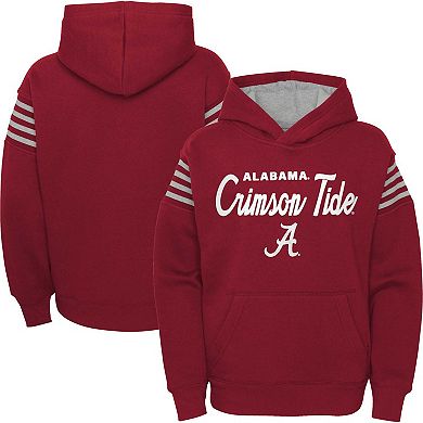 Youth Crimson Alabama Crimson Tide The Champ Is Here Pullover Hoodie