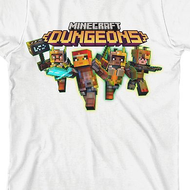 Boys 8-20 Minecraft Dungeons Charging Graphic Tee