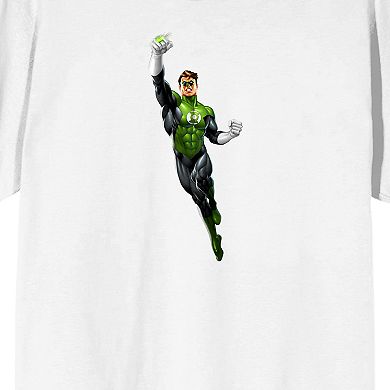 Men's Green Lantern Superhero Power Pose Tee
