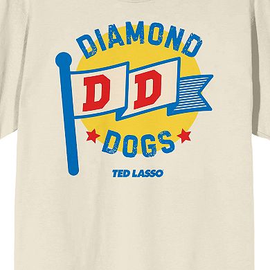 Men's Ted Lasso Diamond Dogs Flag Tee