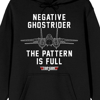 Men's Top Gun Negative Ghostrider Hoodie