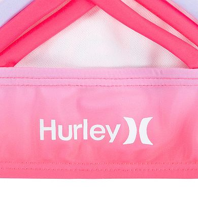 Girls 7-16 Hurley Braided Strap Bikini Top & Bottoms Swimsuit Set