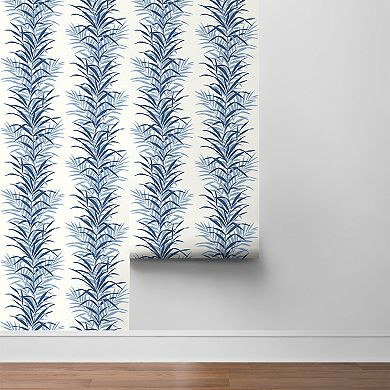 NextWall Leaf Stripe Peel & Stick Wallpaper