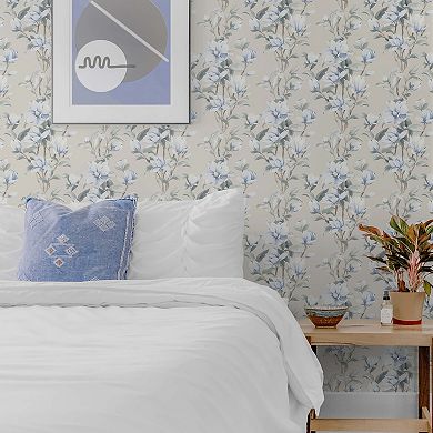 NextWall Magnolia Trail Peel & Stick Wallpaper