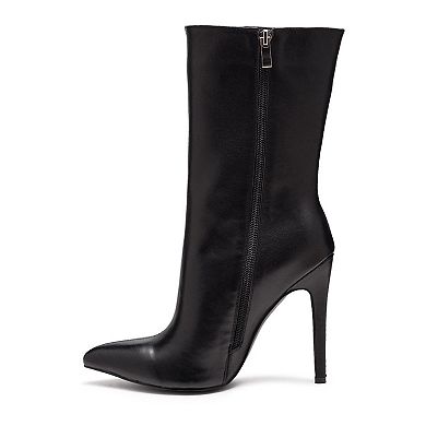 Rag & Co Nagini Women's Leather Ankle Boots