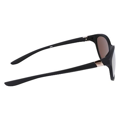 Women's Nike City Persona 57mm Mirrored Cat Eye Sunglasses