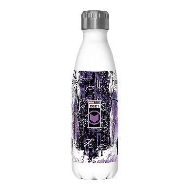 Marvel Hawkeye Winter Poster 17-oz. Water Bottle