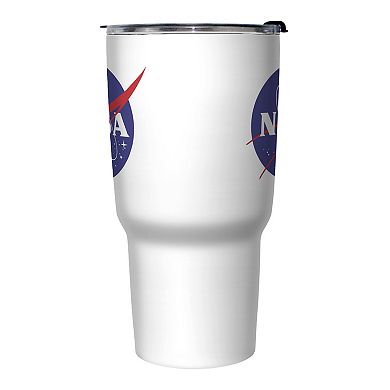 NASA Logo White Tumbler