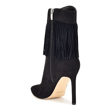 Nine West Tries Women's Fringe Ankle Boots