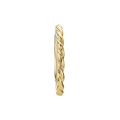 Lila Moon 14k Gold Braided Multi Purpose Clicker Earring