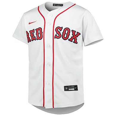 Youth Nike Trevor Story White Boston Red Sox Alternate Replica Player Jersey