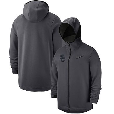 Men's Nike Anthracite USC Trojans Tonal Showtime Full-Zip Hoodie Jacket