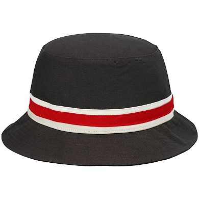 Men's '47 Graphite Tampa Bay Buccaneers Striped Bucket Hat