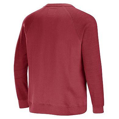 Men's NFL x Darius Rucker Collection by Fanatics  Cardinal Arizona Cardinals Distressed Lightweight Pullover Sweatshirt