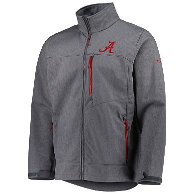 Men's Columbia Gray Alabama Crimson Tide Ascender II Full-Zip Jacket