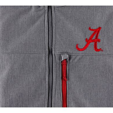 Men's Columbia Gray Alabama Crimson Tide Ascender II Full-Zip Jacket