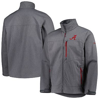 Men's Columbia Gray Alabama Crimson Tide Ascender II Full-Zip Jacket