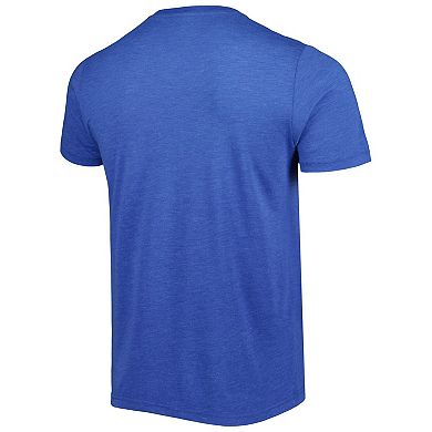 Men's Homage Royal Indianapolis Colts Stadium Tri-Blend T-Shirt