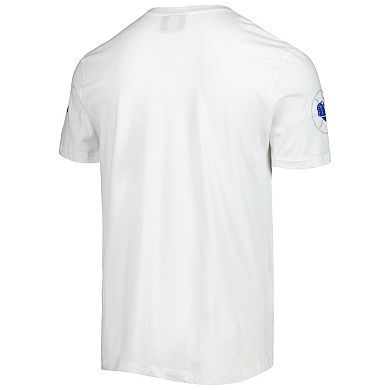 Men's New Era White Los Angeles Dodgers Historical Championship T-Shirt