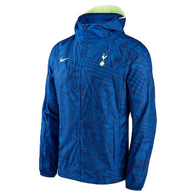 Men's Nike Blue Tottenham Hotspur AWF Performance Raglan Full-Zip Jacket