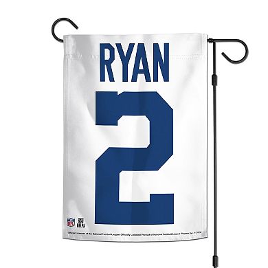 WinCraft Matt Ryan Indianapolis Colts 12" x 18" Player Double-Sided Garden Flag