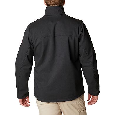 Men's Columbia Black Nebraska Huskers Ascender II Full-Zip Jacket