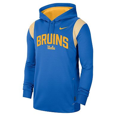 Men's Nike Blue UCLA Bruins 2022 Game Day Sideline Performance Pullover Hoodie