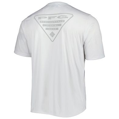 Men's Columbia White Orlando City SC Terminal Tackle Omni-Shade T-Shirt