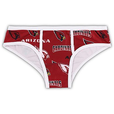 Women's Concepts Sport Cardinal Arizona Cardinals Breakthrough Allover Print Knit Panty