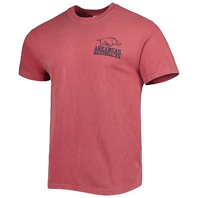 Men's Crimson Arkansas Razorbacks Hyperlocal Tree T-Shirt