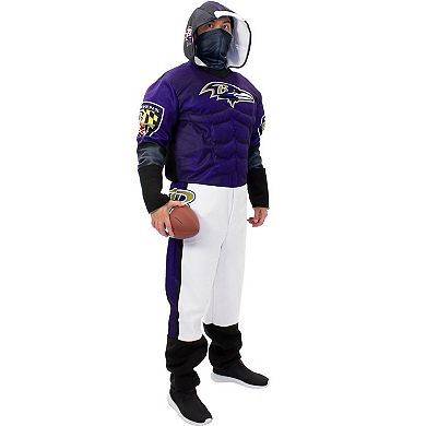 Men's Purple Baltimore Ravens Game Day Costume