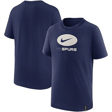Youth Nike Navy Tottenham Hotspur Swoosh T-Shirt