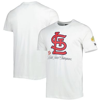 Men's New Era White St. Louis Cardinals Historical Championship T-Shirt