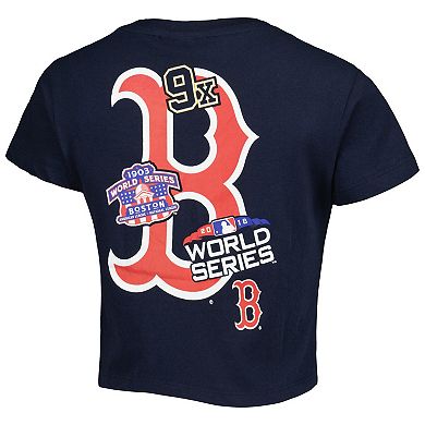 Women's New Era Blue Boston Red Sox Historic Champs T-Shirt