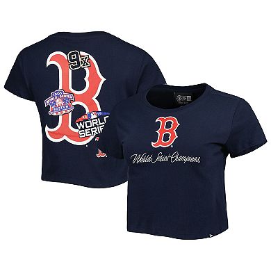 Women's New Era Blue Boston Red Sox Historic Champs T-Shirt