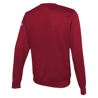 Men's New Era Red Tampa Bay Buccaneers Combine Authentic Top Pick Pullover Sweatshirt