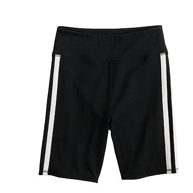 Juniors' SO® Side Stripe Lounge Bike Shorts