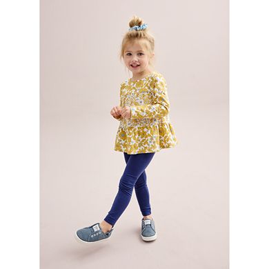 Toddler Girl Carter's 2-Piece Floral Top & Leggings Set
