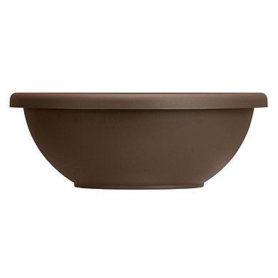 The Hc Companies Gab18000e21c006lrtox 18 Inch Garden Bowl Planter, Chocolate