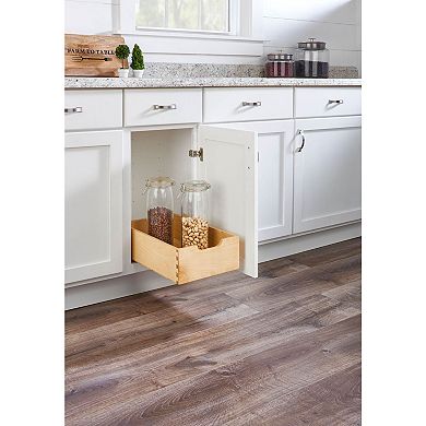 Rev-a-shelf 11" Pullout Kitchen Cabinet Drawer W/ Soft-close, 4wdb-1218sc-1