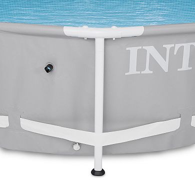 Intex 12' x 30" Steel Frame Above Ground Pool & Type A & C Filter Pump Cartridge