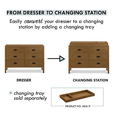 DaVinci Fairway 6-Drawer Double Dresser