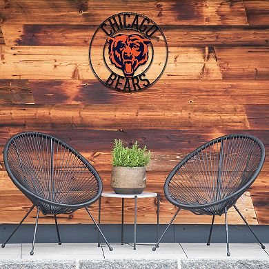 Chicago Bears Wrought Iron Wall Art