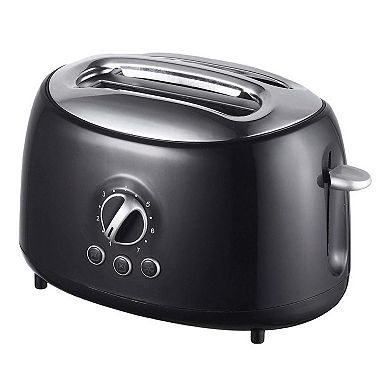 Brentwood Cool Touch 2-Slice Extra Wide Slot Retro Toaster