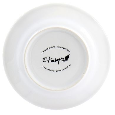 Elama 3 Tier Round Plate Porcelain Serveware Set